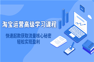 淘宝运营高级学习课程：如何搜索起爆，实现纯搜索盈利！