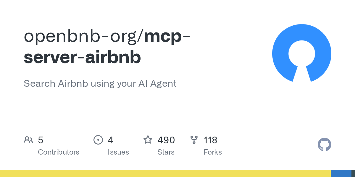 Airbnb 搜索与房源详情 MCP 服务器（mcp-server-airbnb）